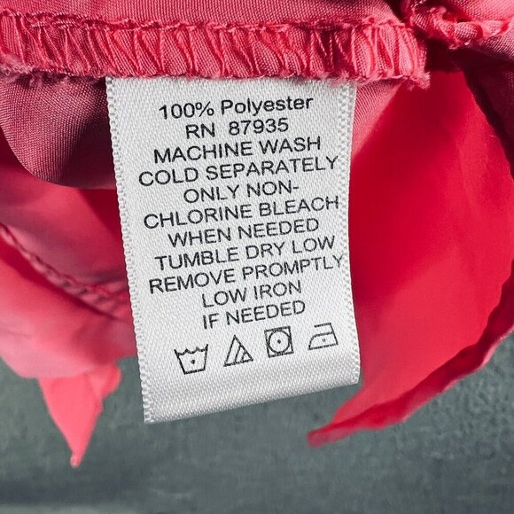 Susan Graver Women Top Small Pink Long Sleeve Button Front‎ Shirt - Picture 8 of 12